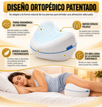 Cojín de alineación: reduce el dolor de ciática, espalda, cadera y rodilla.